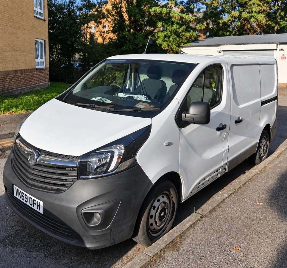 2019 Vauxhall Vivaro 1.6 CDTi Panel Van - White - £5,500
