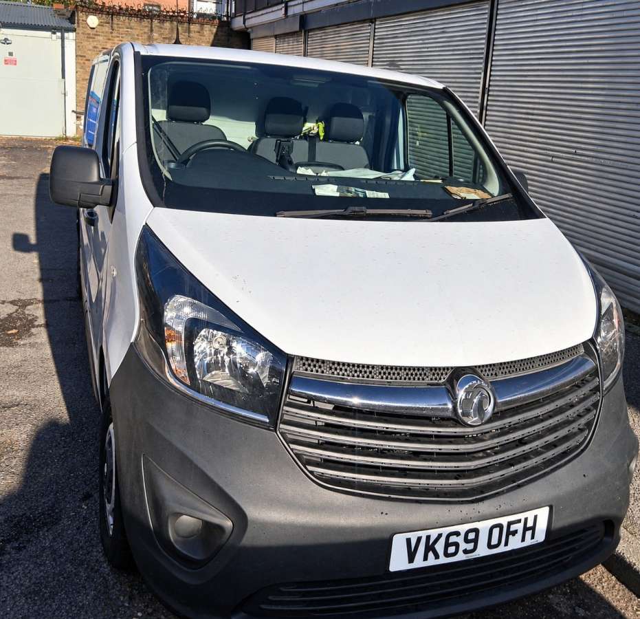 2019 Vauxhall Vivaro 1.6 CDTi Panel Van - White - £5,500