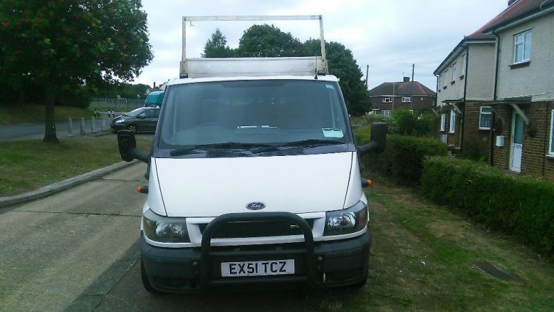 2001 Ford transit crew cab tipper may swap for a van image 3