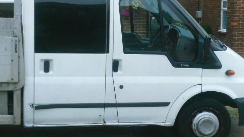 2001 Ford transit crew cab tipper may swap for a van image 5