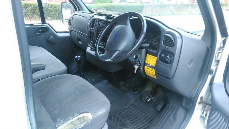 2001 Ford transit crew cab tipper may swap for a van image 6