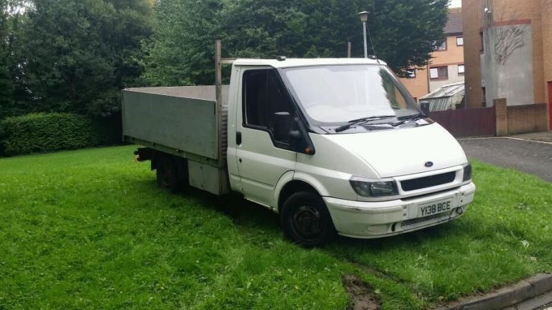 2001 Ford transit high ally dropside truck image 1