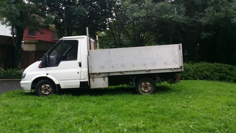 2001 Ford transit high ally dropside truck image 4