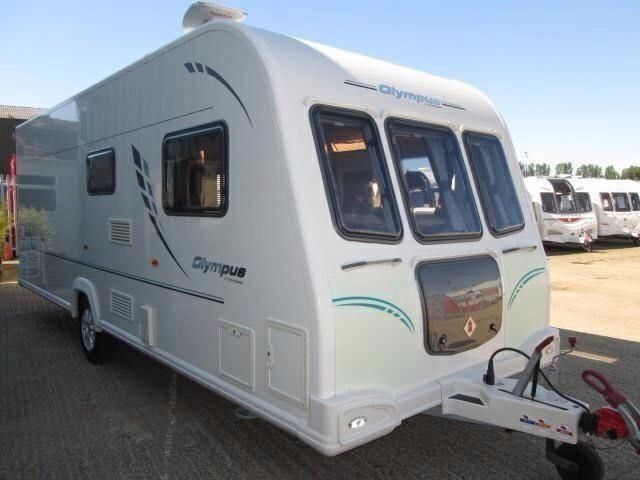 2011 Bailey Olympus fixed bed caravan ( ) with extras image 1