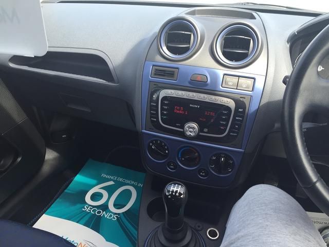 2008 Ford Fiesta 1.25 Zetec Blue 5dr NICE EXAMPLE 1 OWNER! FSH! image 3