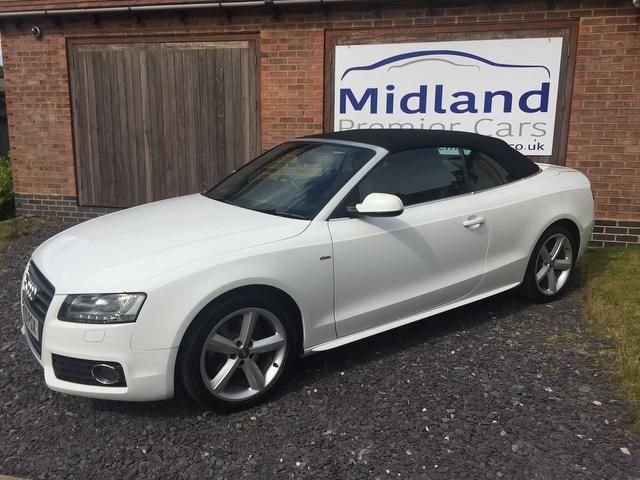 2010 Audi A5 2.7 TDI S Line 2dr Multitronic FSH Sat Nav Phone Prep image 1