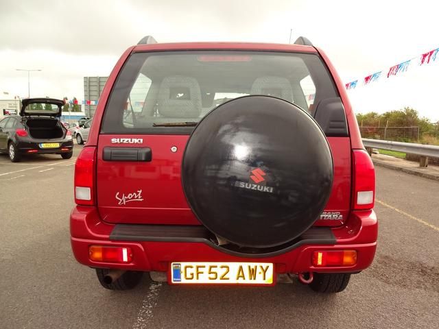 2002 Suzuki Grand Vitara 1.6 GV1600 Sport 3dr GET READY FOR WINTER! image 3