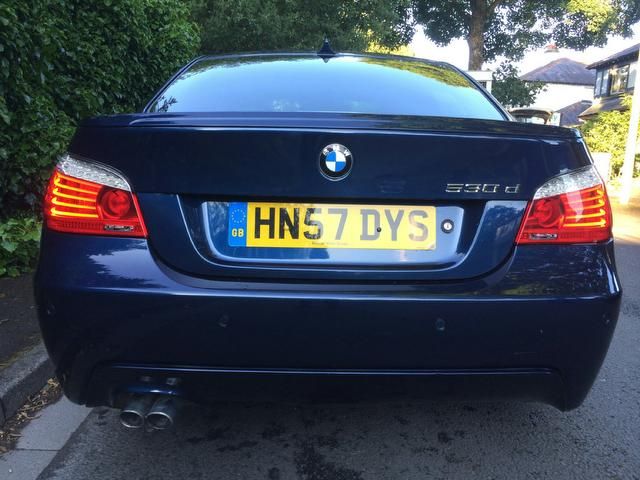 2007 BMW 5 SERIES 3.0 530d M Sport 4dr image 3