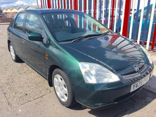 2001 Honda Civic 1.6 i VTEC SE 5dr AUTOMATIC, 12MNTHS MOT image 2