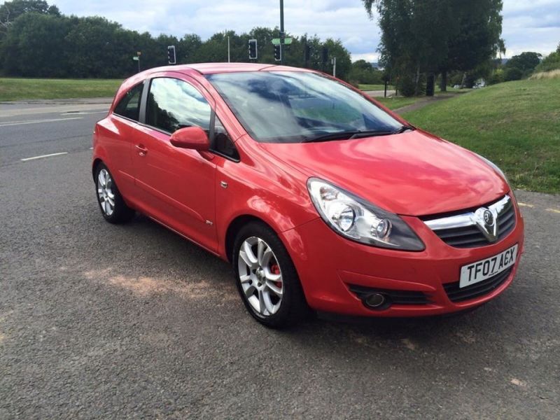 2007 Vauxhall Corsa D 1.2 sxi Red image 1