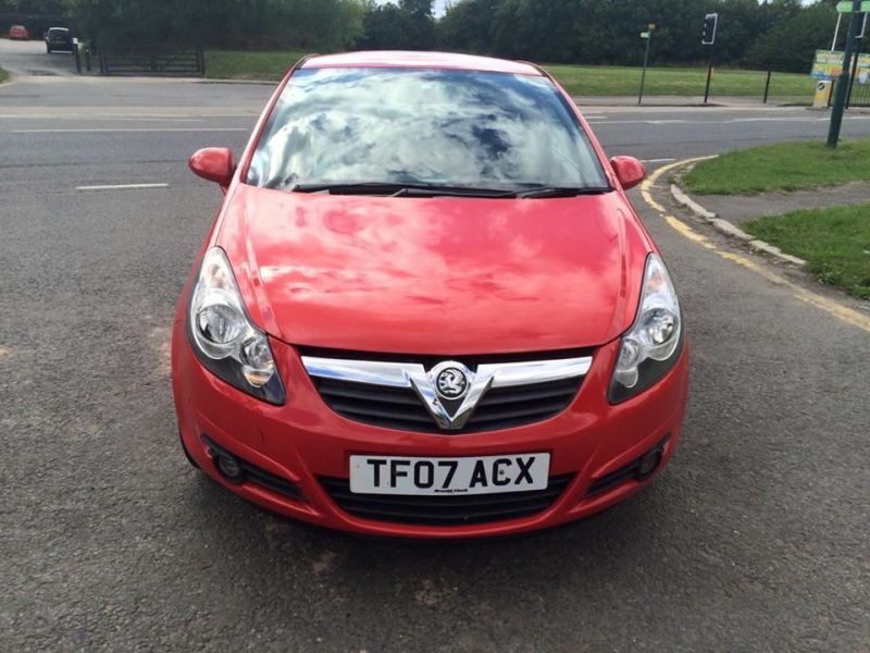 2007 Vauxhall Corsa D 1.2 sxi Red image 2
