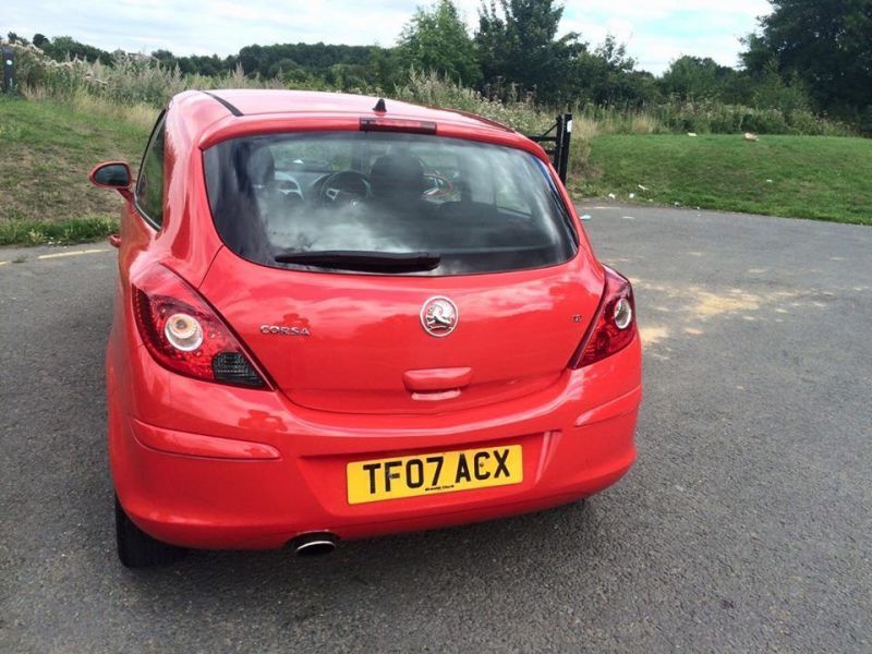 2007 Vauxhall Corsa D 1.2 sxi Red image 3