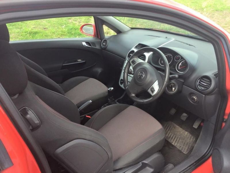 2007 Vauxhall Corsa D 1.2 sxi Red image 4