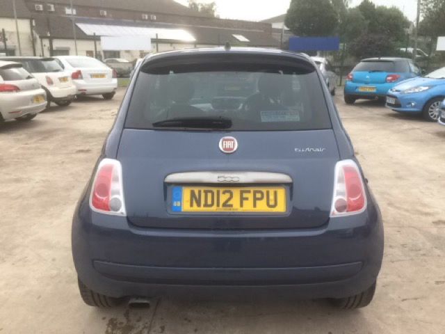 2012 FIAT 500 0.9 TWINAIR PLUS 3d 85 BHP image 4