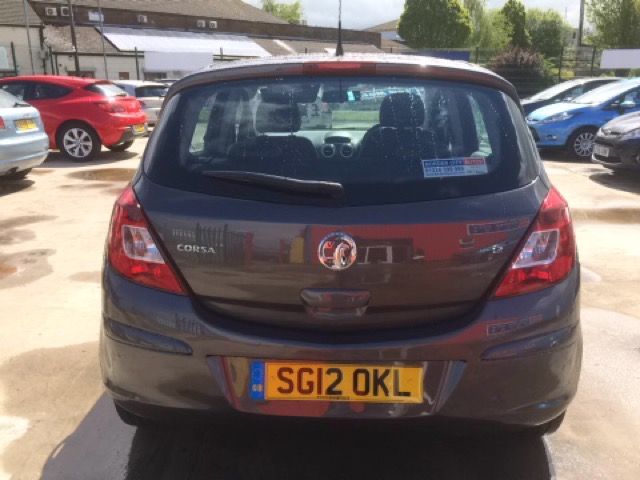 2012 VAUXHALL CORSA 1.2 SE 5d 83 BHP image 4