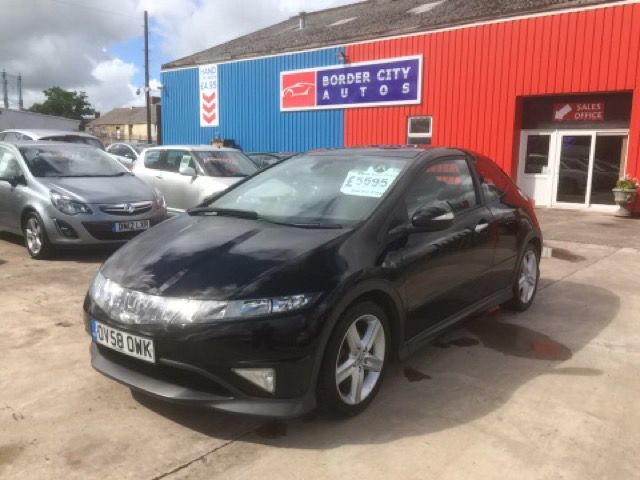 2008 HONDA CIVIC 1.8 I-VTEC TYPE-S GT 3d 139 BHP image 1