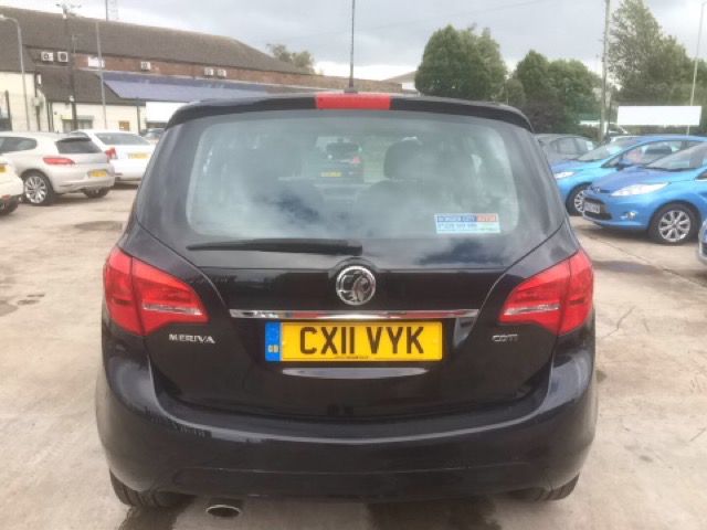 2011 VAUXHALL MERIVA 1.7 CDTi EXCLUSIVE 5d 128 BHP image 4