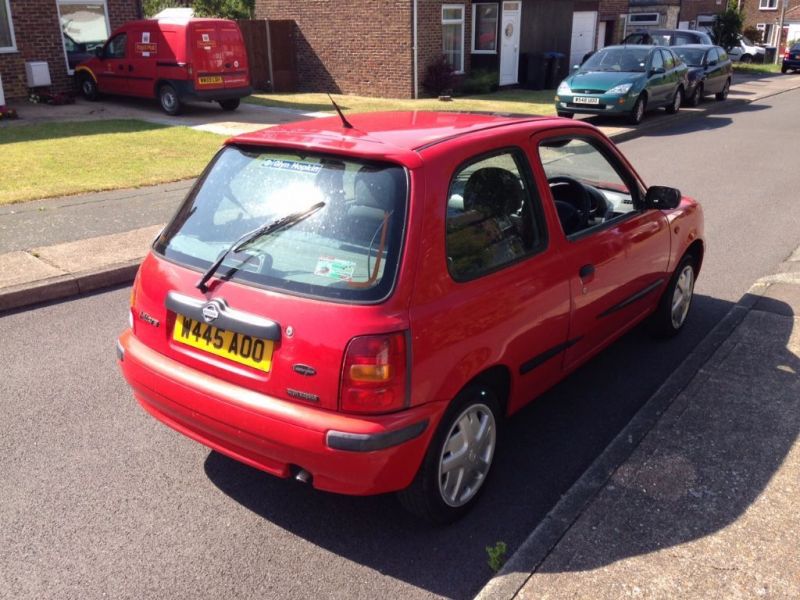 2000 Nissan Micra 1.0L. MOT December 2015 image 2