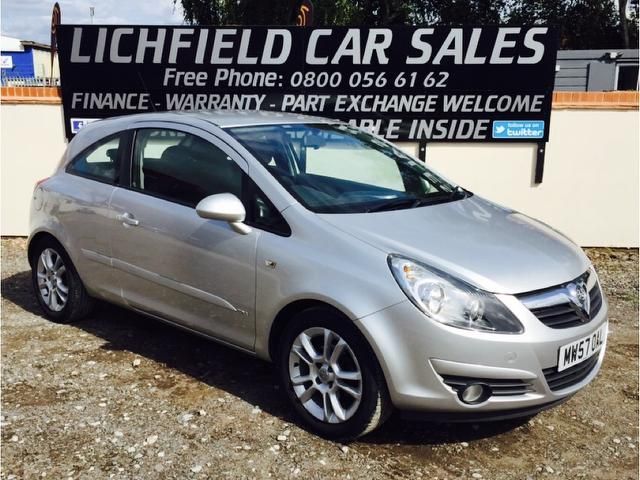 2008 Vauxhall Corsa 1.4 i 16v SXi 3dr image 1