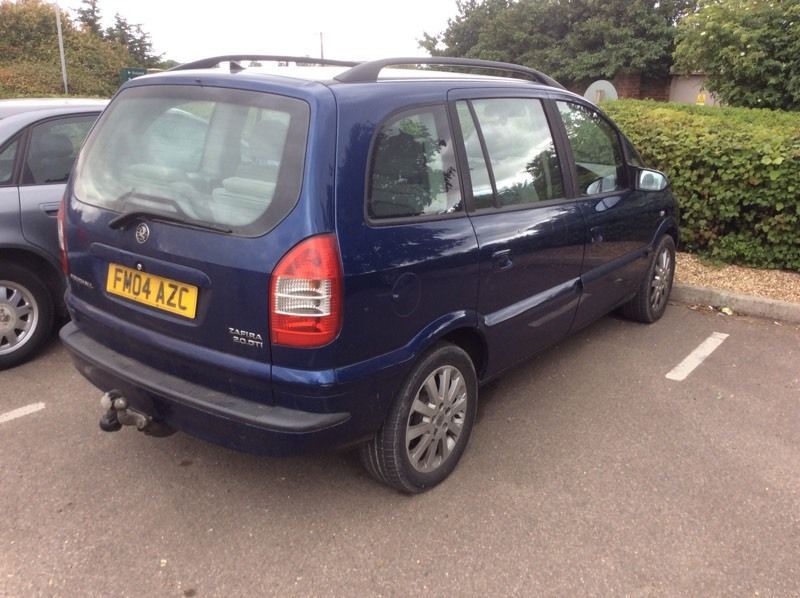 2004 Vauxhall zafira 2.0 diesel 7 seater , model image 2