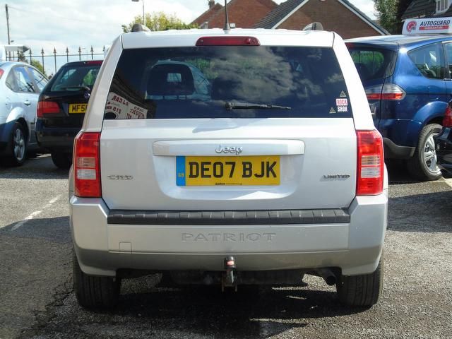 2007 Jeep Patriot 2.0 CRD Limited Station Wagon 5dr image 4