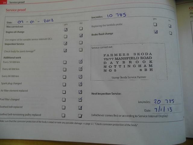 2010 Skoda Fabia 1.2 HTP 12v 2 5dr image 10