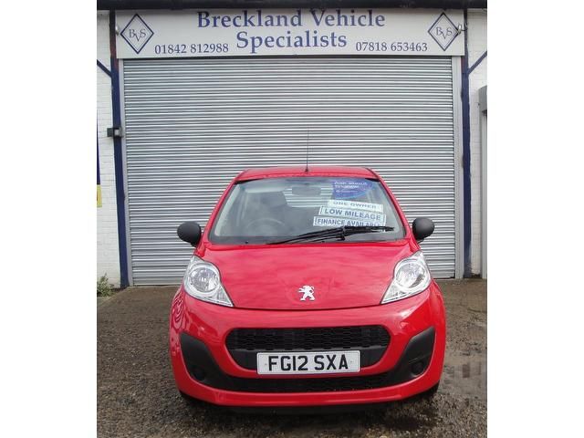 2012 Peugeot 107 1.0 12v Access 3dr image 1