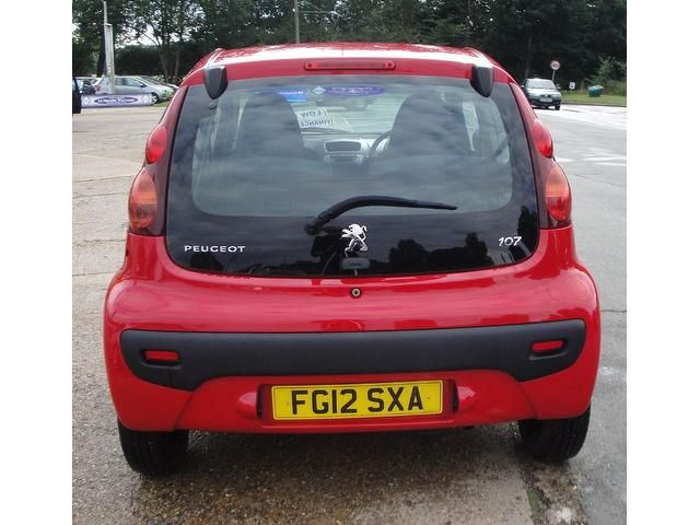 2012 Peugeot 107 1.0 12v Access 3dr image 3
