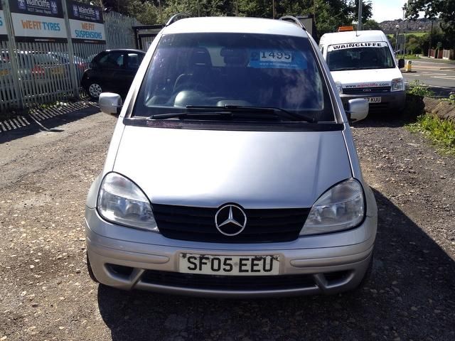 2005 Mercedes-Benz Vaneo 1.6 Ambiente 5dr image 2