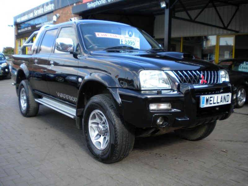 2004 Mitsubishi L200 2.5 Double Cab TD Warrior LTD 4WD image 2