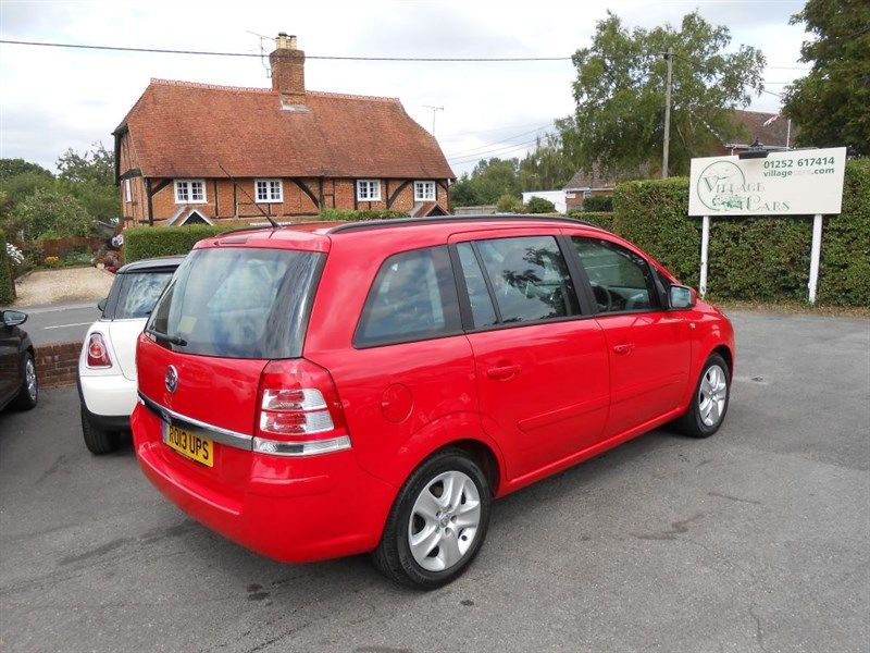 2013 Vauxhall Zafira EXCLUSIV PETROL image 4