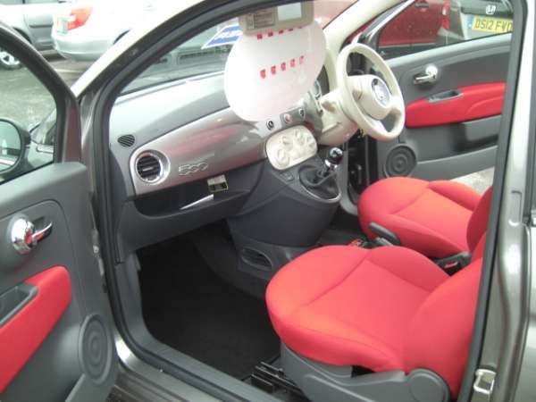 2012 Fiat 500 1.2 Lounge stop/start image 7