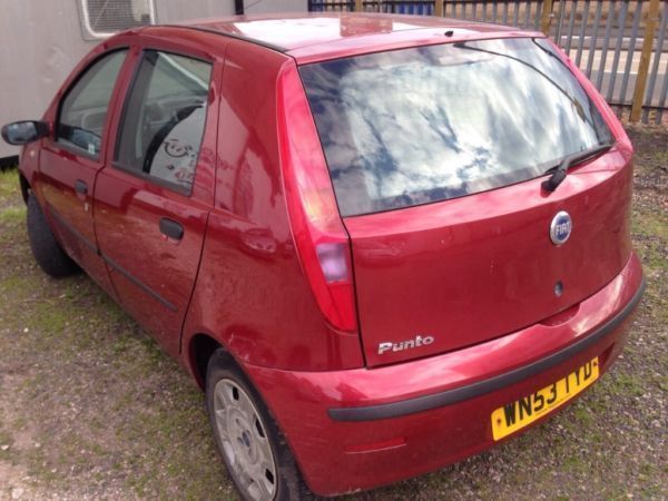 2003 FIAT PUNTO for sale, 1.2, service history image 2