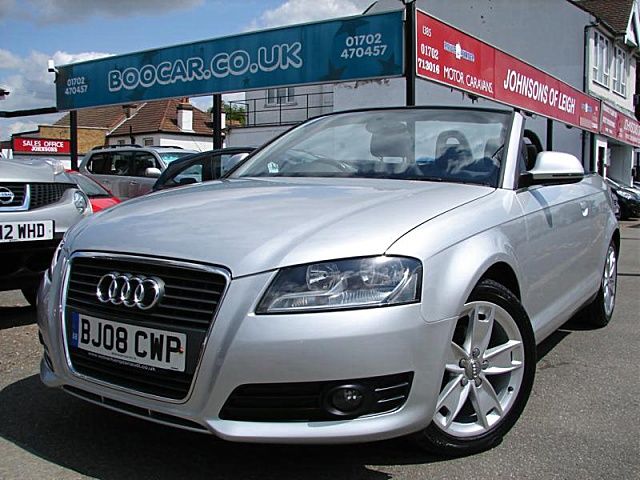 2008 Audi A3 Cabriolet 1.9 TDI Sport 2dr image 2