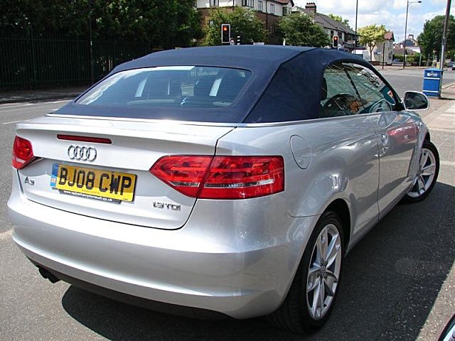 2008 Audi A3 Cabriolet 1.9 TDI Sport 2dr image 5
