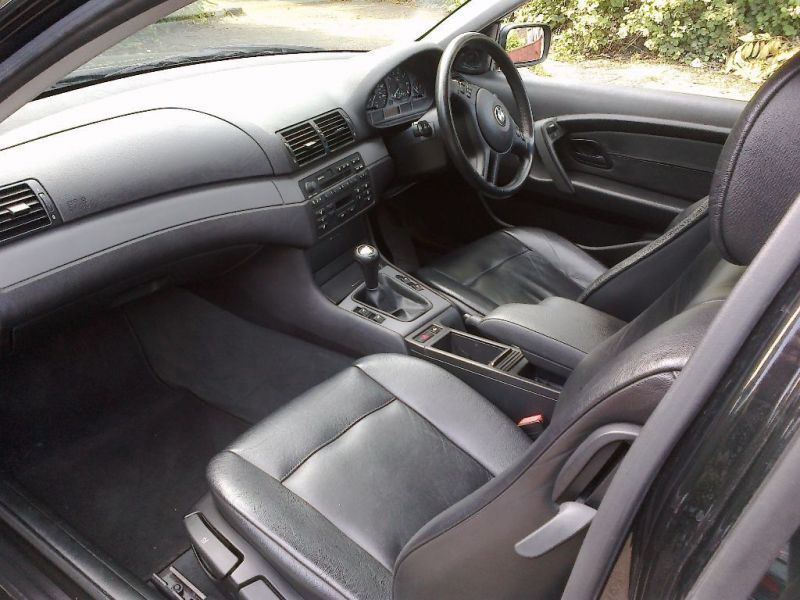 2003 BMW 3 SERIES 2.0 318 Ti SE Compact 3 door, black image 6