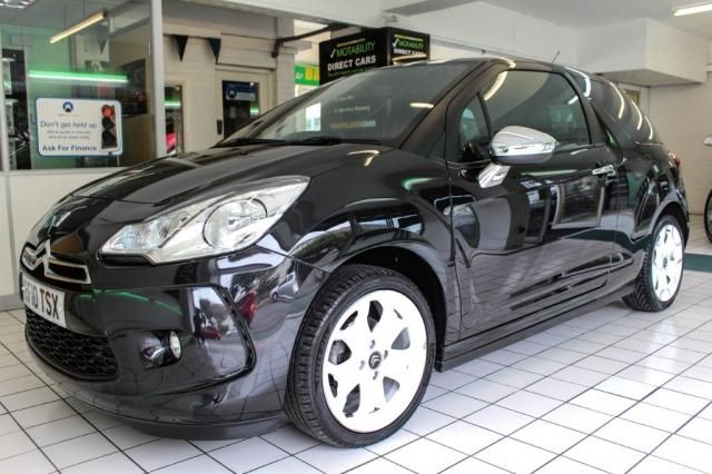 2010 CITROEN DS3 1.6 HDi Black And White image 1