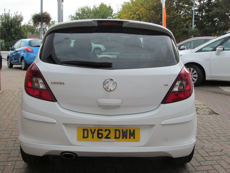 2012 Vauxhall Corsa SRi 1.4i 5Dr image 3