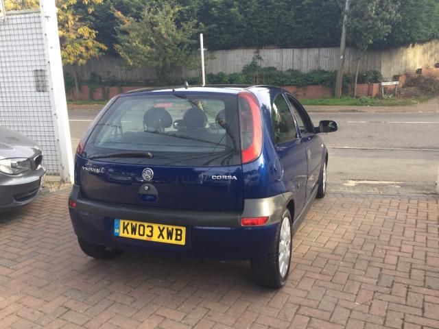 2003 VAUXHALL CORSA 1.0 ACTIVE image 3