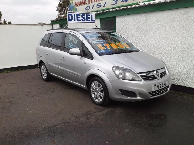2012 VAUXHALL ZAFIRA 1.7 image 1