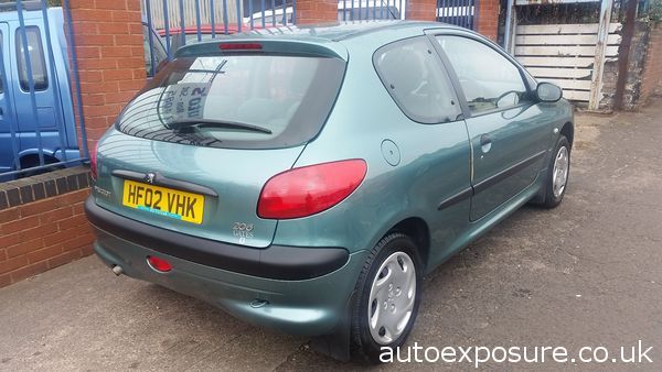 2002 Peugeot 206 1.4 image 3