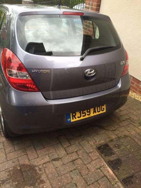 2009 Hyundai i20 Comfort in Grey. (59 plate) Excellent condition image 3