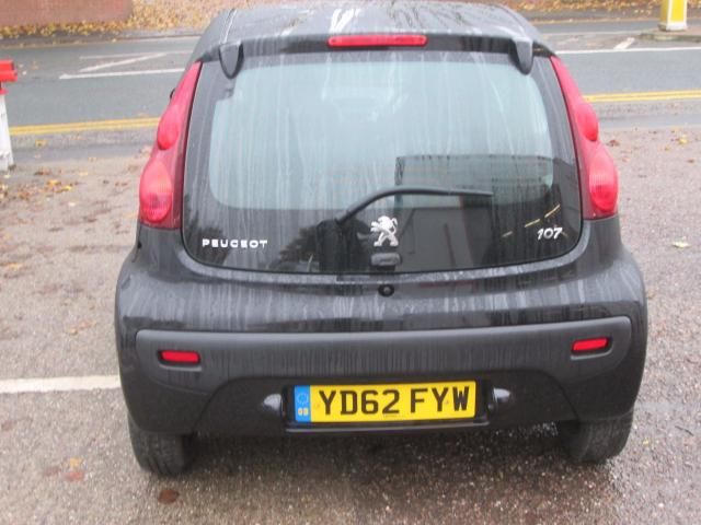 2012 PEUGEOT 107 1.0 ACTIVE image 3