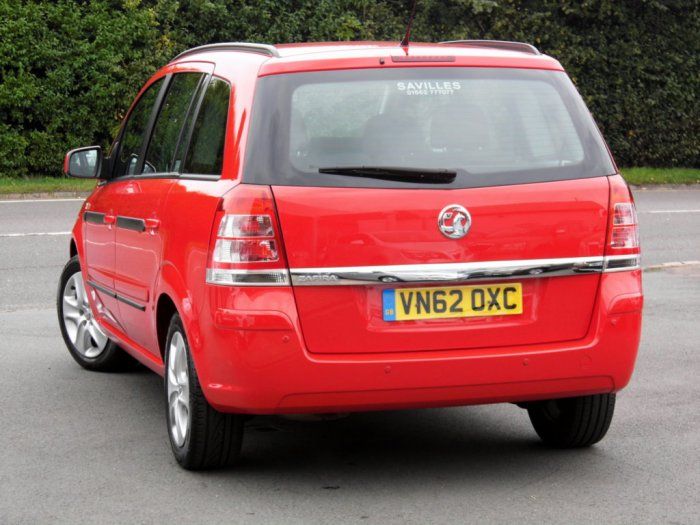2012 Vauxhall Zafira 1.6 i VVT image 2