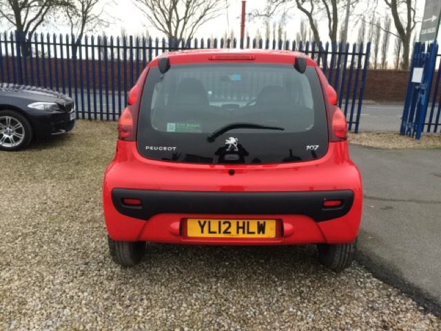 2012 PEUGEOT 107 1.0 ACTIVE image 3