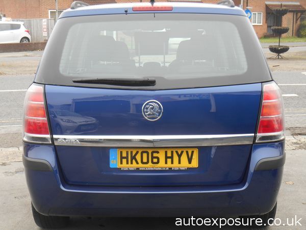 2006 Vauxhall Zafira 1.6i Life image 3