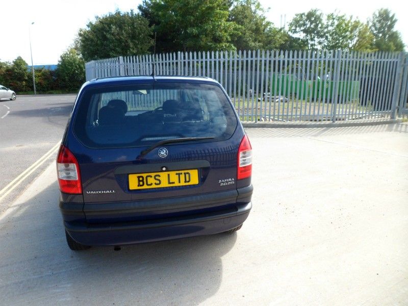 2004 Vauxhall Zafira 2.0DTi image 3