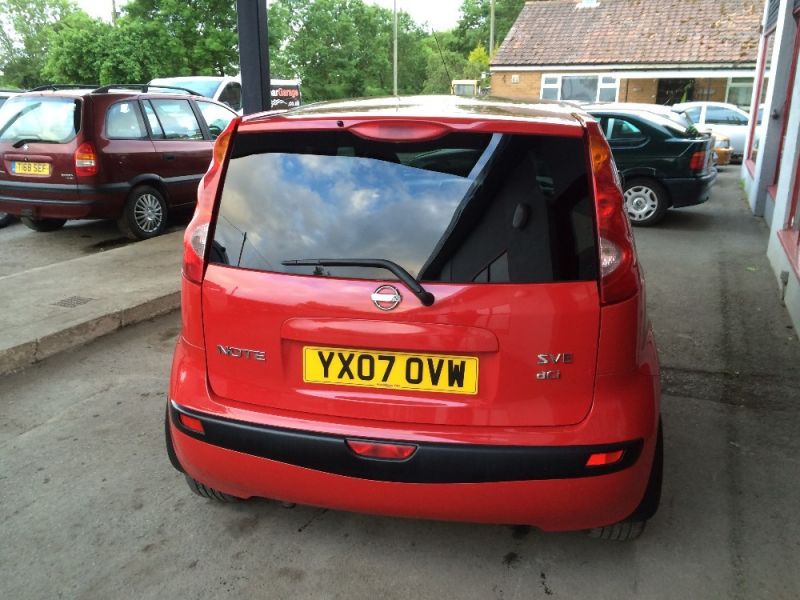 2007 Nissan Note 1.5 dCi SVE 5dr image 3