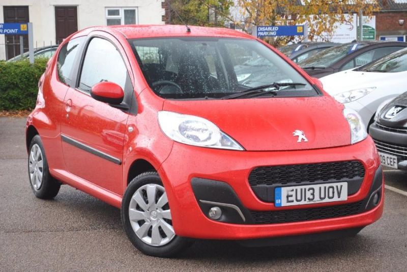 2013 Peugeot 107 3 Door 1.0 12v Active image 1