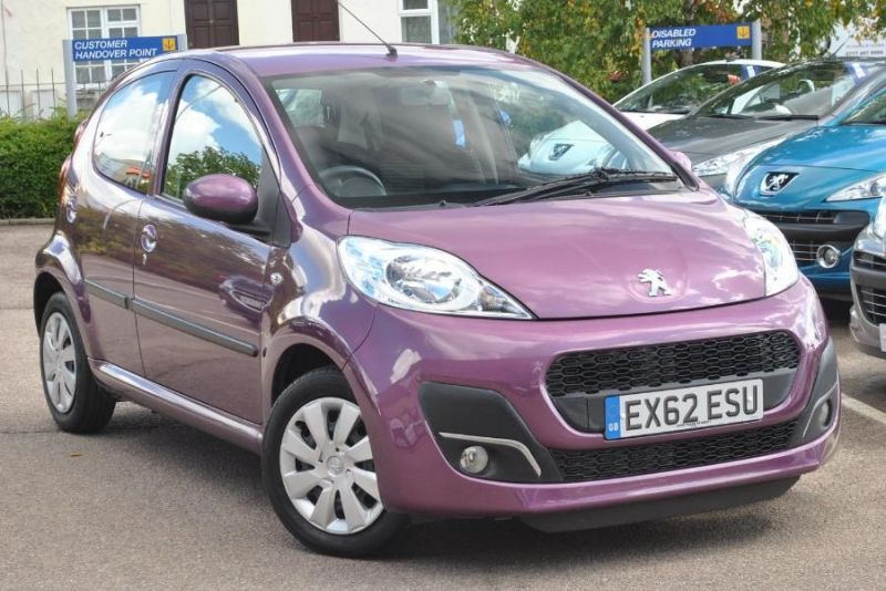 2012 Peugeot 107 5 Door 1.0 12v Active image 1